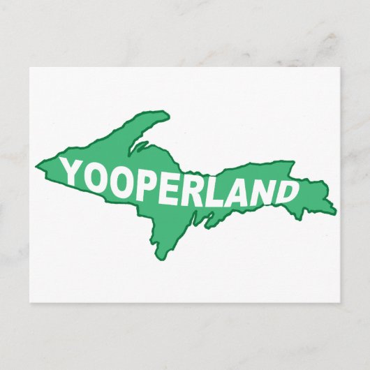 Yooperland Postkarte (Vorderseite)