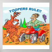 Yoopers Rule! Sauna Poster (Vorne)