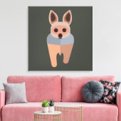 Yor-Ki Clupkitz Leinwanddruck (Insitu (Wohnzimmer))