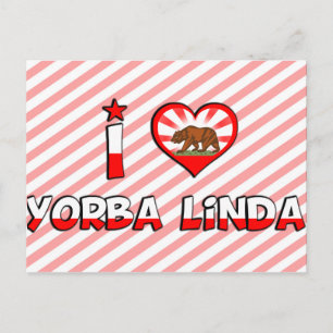 Yorba Linda, CA Postkarte