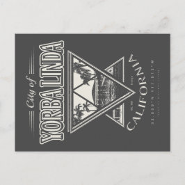 YORBA LINDA - ORANGE KALIFORNIA POSTKARTE