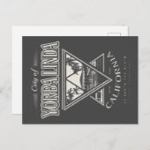 YORBA LINDA - ORANGE KALIFORNIA POSTKARTE (Vorne/Hinten)