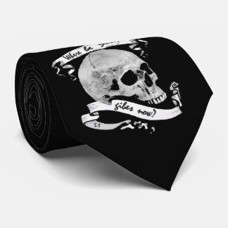 Yorick's Skull-Krawatte Krawatte