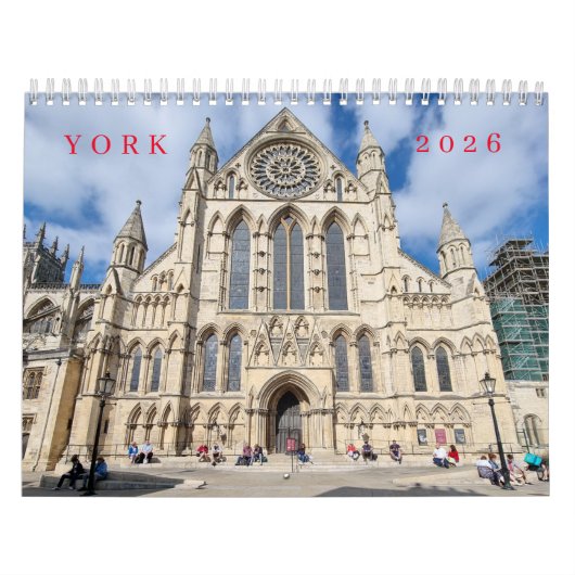 York 2026-Kalender Kalender (Titelbild)