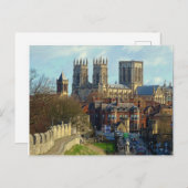 York Ansichten Postkarte (Vorne/Hinten)