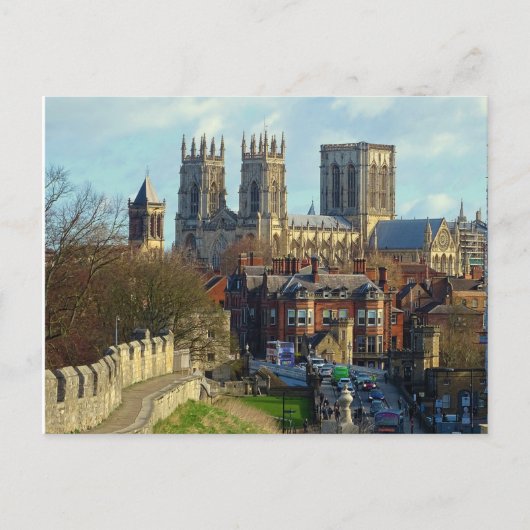 York Ansichten Postkarte (Vorderseite)