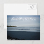 York Beach, Maine Postcard Postkarte (Vorne/Hinten)