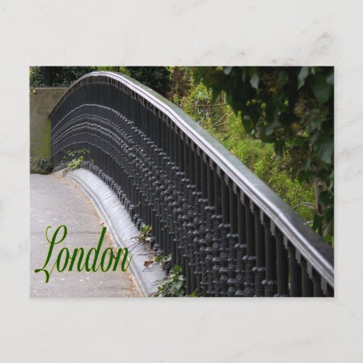 York Bridge-London-England Postkarte (Vorderseite)