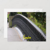 York Bridge, London Postkarte (Vorne/Hinten)