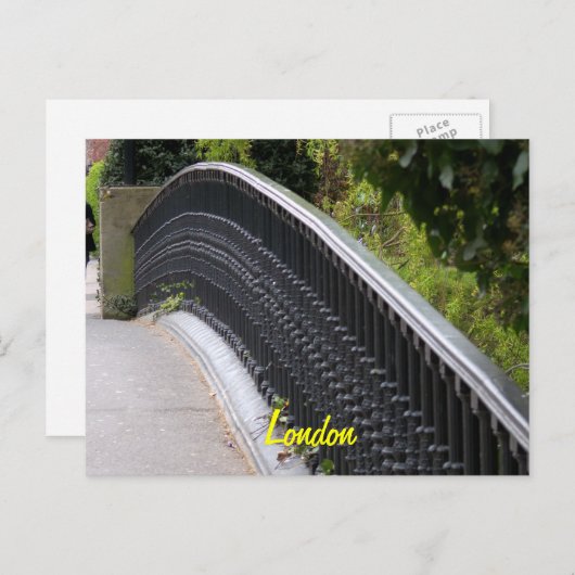 York Bridge, London Postkarte (Vorne/Hinten)