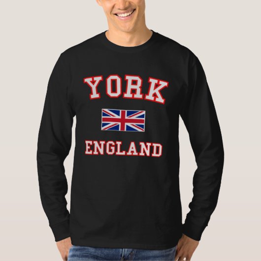 YORK British Flag Badge T-Shirt (Vorderseite)