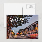 York-Carolina Postkarte (Vorne/Hinten)