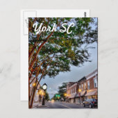 York-Carolina Postkarte (Vorne/Hinten)