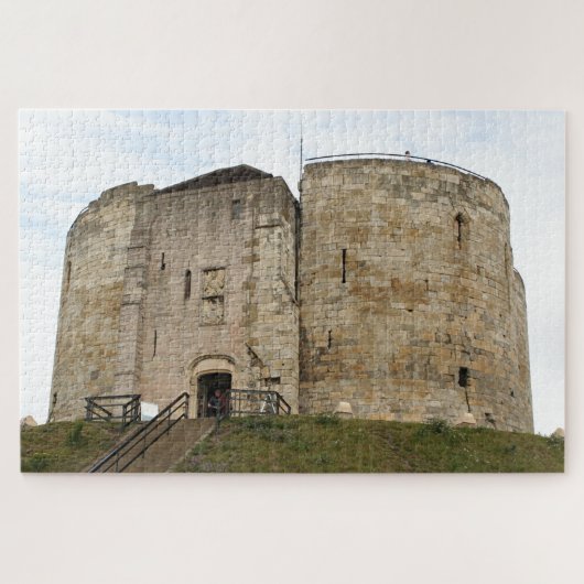 York Castle, England, Großbritannien Puzzle (Horizontal)
