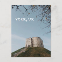 York Castle UK Postcard Yorkshire Castle Museum