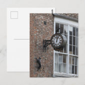 York Cat Postkarte (Vorne/Hinten)