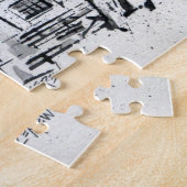 York County Courthouse Dome / Künstler Larry Lerew Puzzle (Seite)