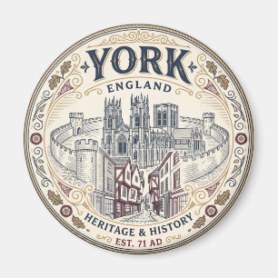 York, England Magnet