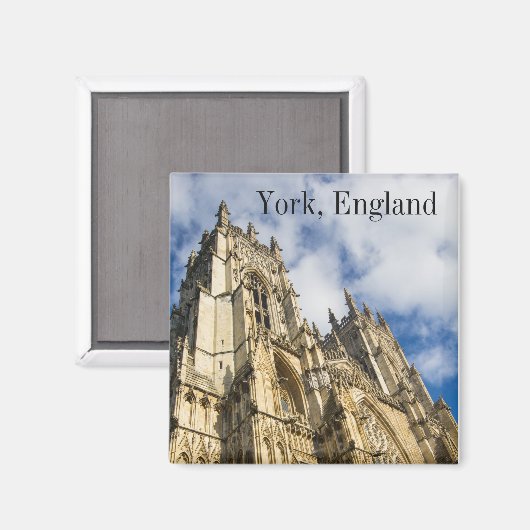 York, England Magnet (Vorderseite/Rückseite)