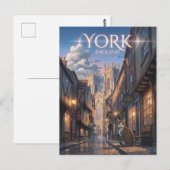 York England Postkarte (Vorne/Hinten)