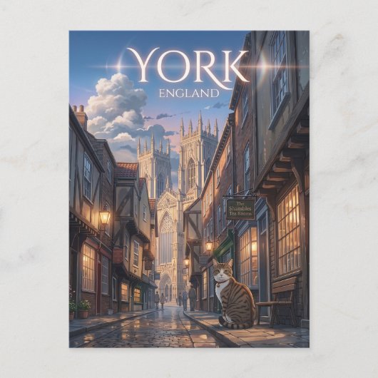 York England Postkarte (Vorderseite)