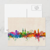 York England Skyline Postkarte (Vorne/Hinten)