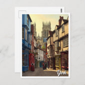 York England Travel Postkarte (Vorne/Hinten)