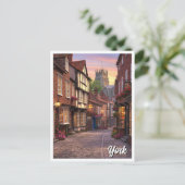 York England Travel Postkarte (Stehend Vorderseite)