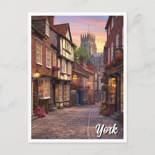 York England Travel Postkarte (Vorderseite)