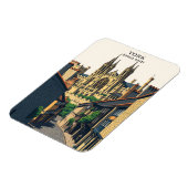 York England UK Travel Historic Magnet (Linke Seite)