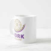 York England United Kingdom Kaffeetasse (Vorderseite Links)
