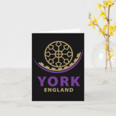 York England United Kingdom Karte (Gelbe Blume)