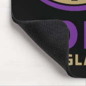 York England United Kingdom Mousepad (Ecke)