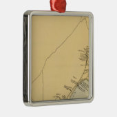 York-Hafen, York-Strand Silbernes Ornament (Rechts)