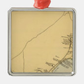 York-Hafen, York-Strand Silbernes Ornament (Vorne)