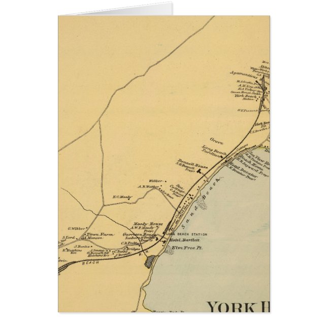 York Harbour, York Beach (Vorne)