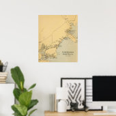 York Harbour, York Beach Poster (Heimbüro)