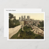 York I, Yorkshire, England Postkarte (Vorne/Hinten)