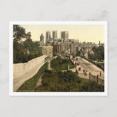 York I, Yorkshire, England Postkarte (Vorderseite)