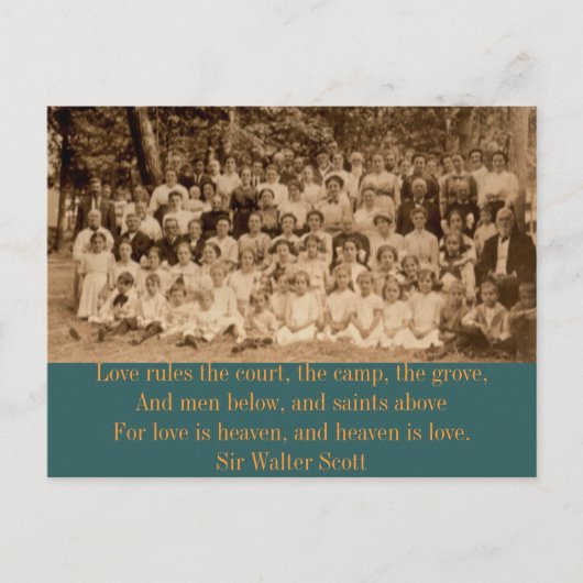 York Landkreis Camp Meeting Postkarte (Vorderseite)