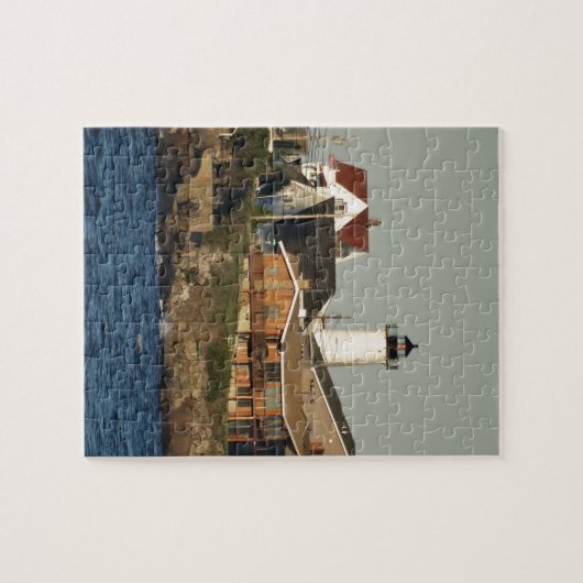 York Maine und Nubble Lighthouse Puzzle (Horizontal)