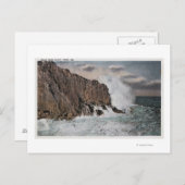 York, MaineView von Bald Head CliffYork, ME Postkarte (Vorne/Hinten)