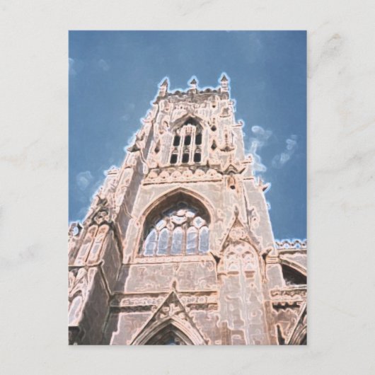 York Minster a Postkarte (Vorderseite)