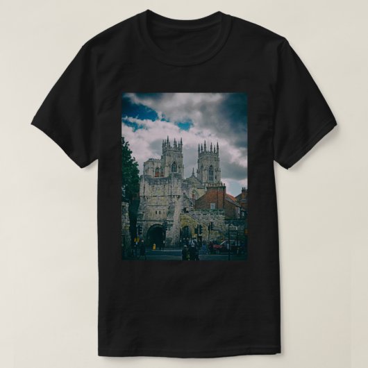 York Minster and Bootham Bar (1) T-Shirt (Design vorne)