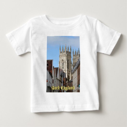 York Minster Baby T-shirt (Vorderseite)