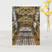 York Minster Cathedral Karte (Gelbe Blume)