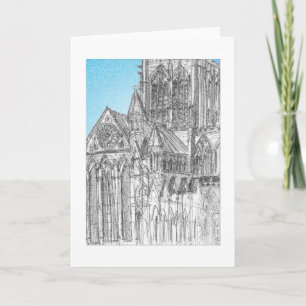 York Minster Christmas Card Feiertagskarte