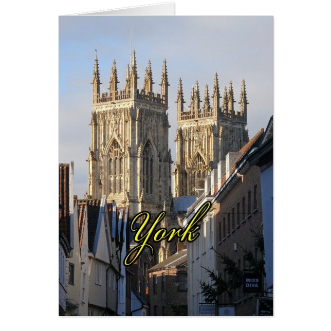 York Minster England (Vorne)