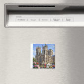 York Minster England Blume Magnet (In Situ (Geschirrspüler))