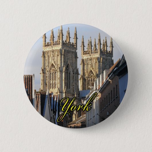 York Minster England Button (Vorderseite)